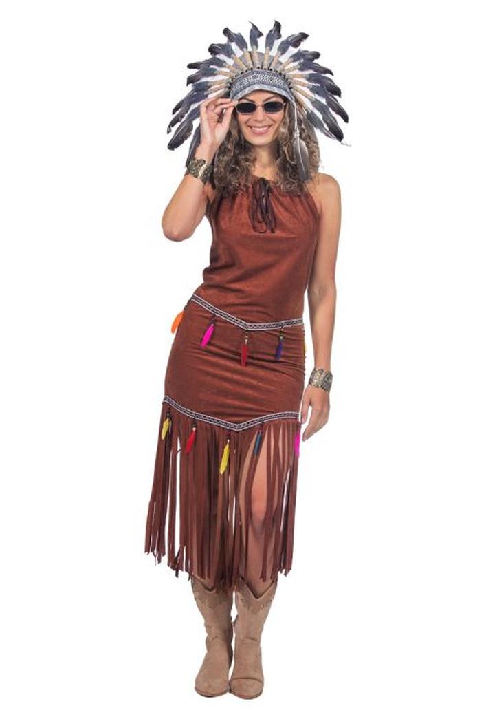 Materiały i akcesoria do kostiumu indianki