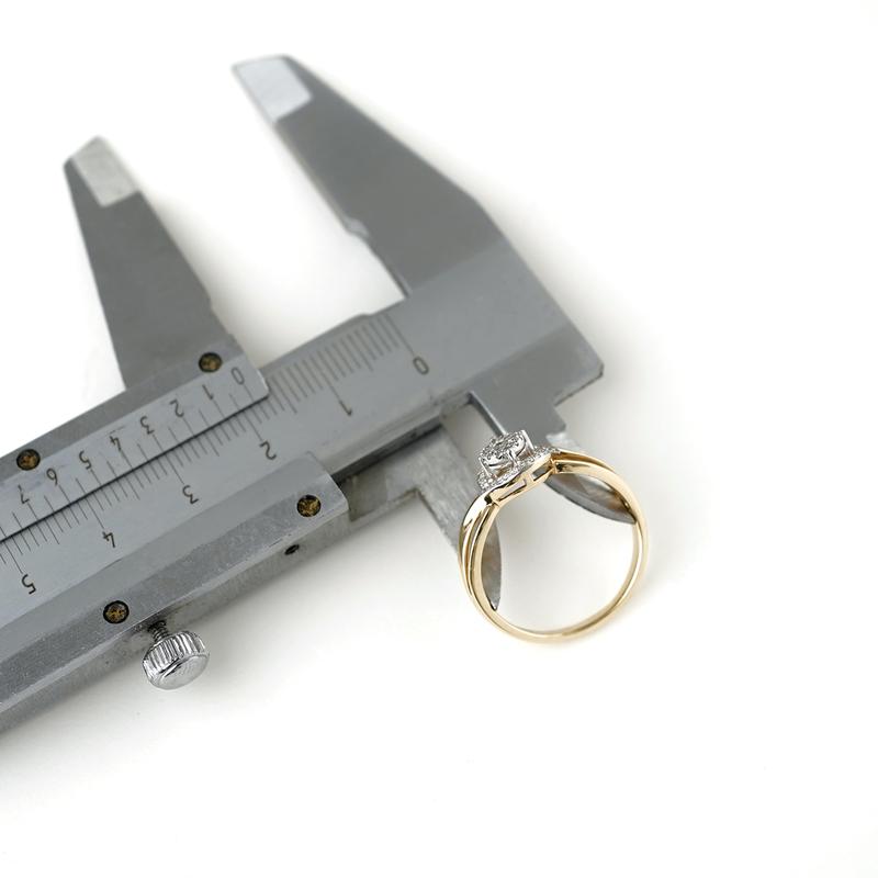 Błędy przy pomiarze pierścionka