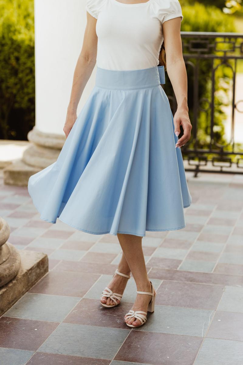 Jak uszyć spódnicę z koła na gumce