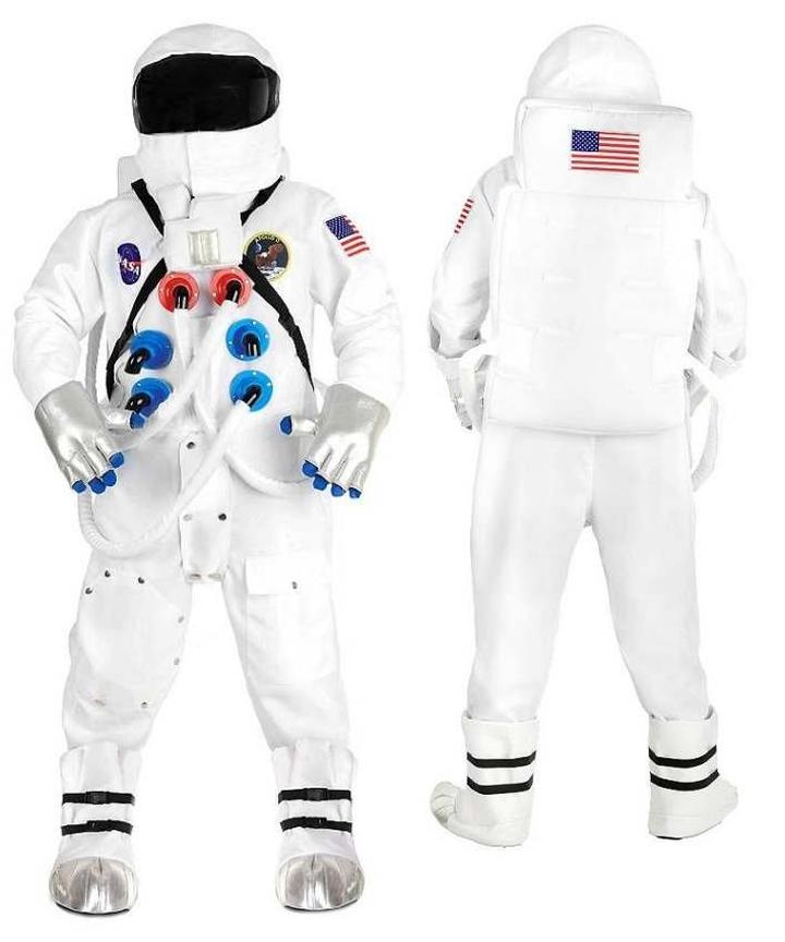 Strój astronauty krok po kroku