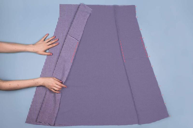 Szycie spódnicy z koła krok po kroku