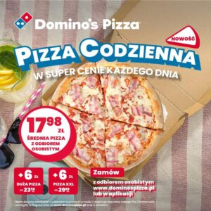 Odkryj, jakie rozmiary oferuje Domino’s Pizza i wybierz idealną dla siebie!
