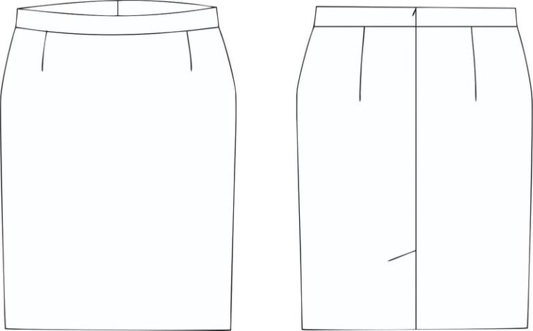 Przewodnik krok po kroku: jak uszyć długą prostą spódnicę z łatwością