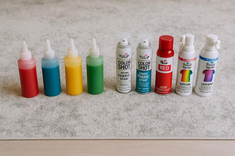 Jak wybrać farby do dywanu