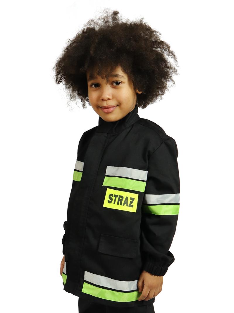 Szycie i materiały na strój strażaka