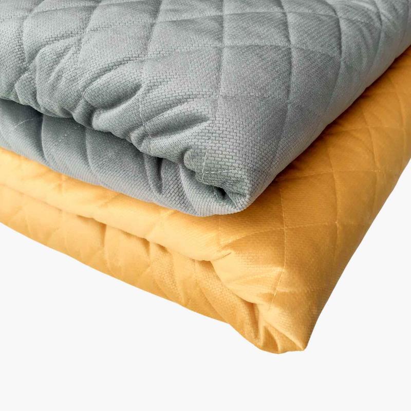 Wybór tkanin do pikowanej narzuty