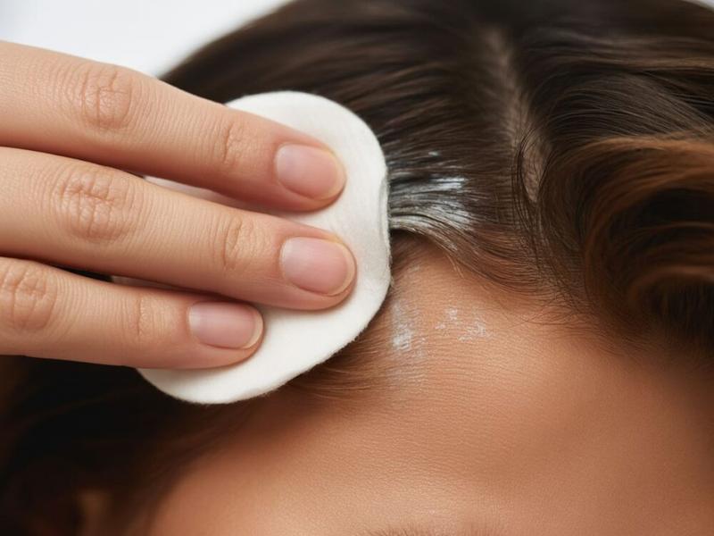 Zapobieganie zafarbowaniu skóry przed farbowaniem