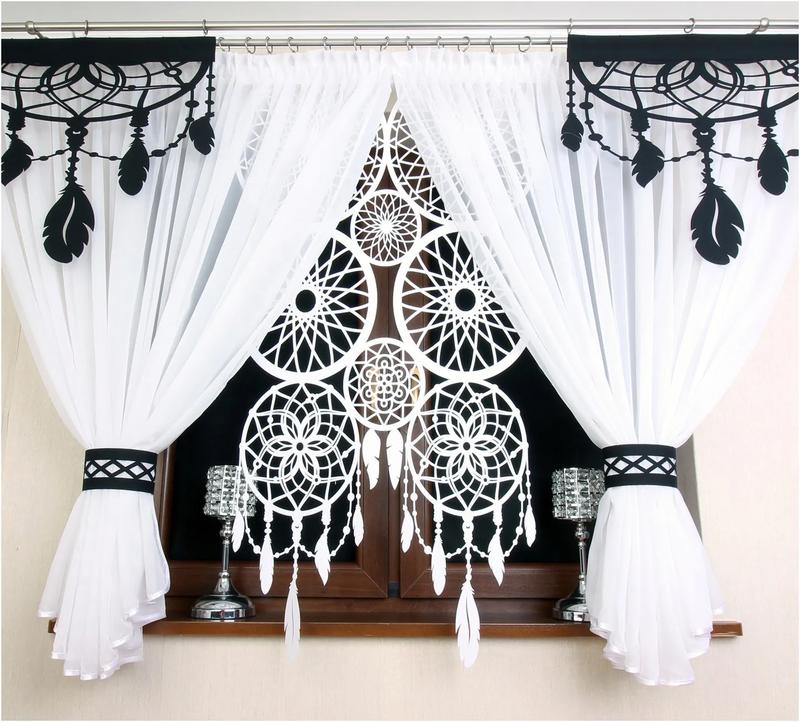 Dekoracyjne detale w panelach z woalu