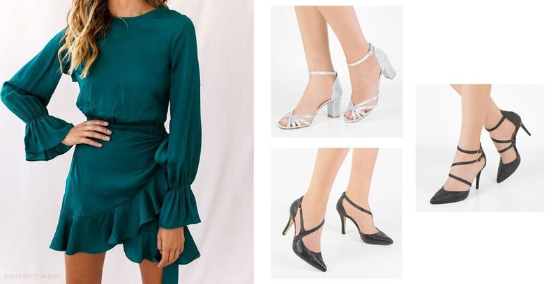 Dobór sukienki do zielonych butów