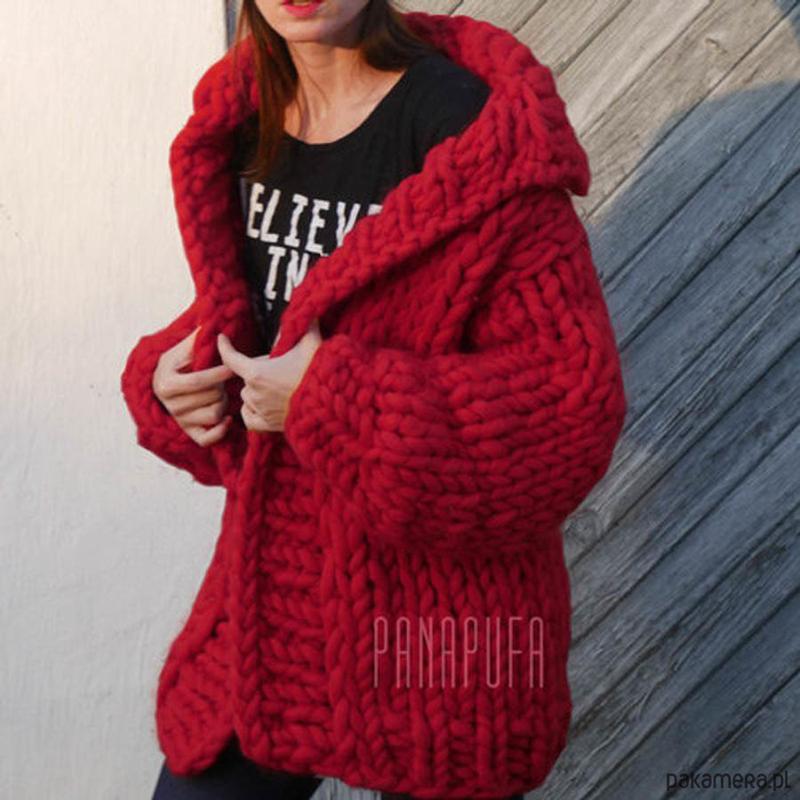 Szycie swetra na drutach